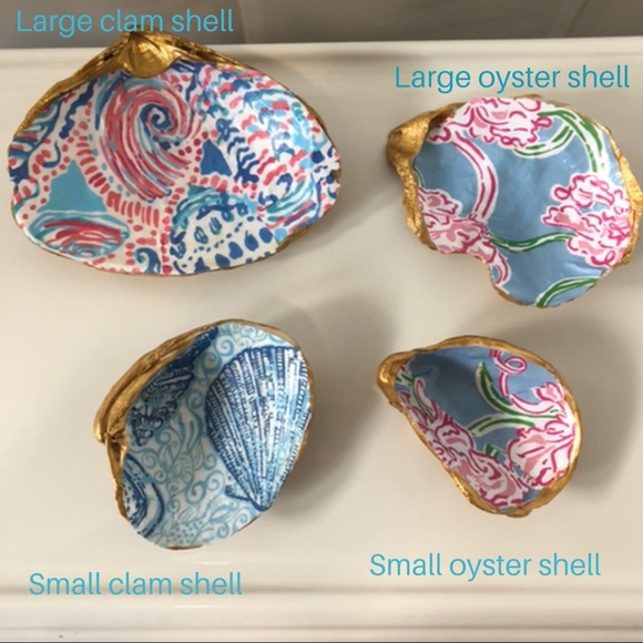 Decorative shell trinket trays🐚💙 - Picture 13 of 13